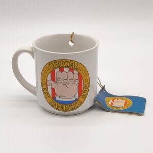 Vintage 1982 Official Left Hander's Mug - Recycled Paper Products